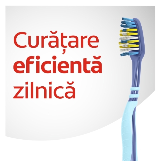 Pachet: 2x Periuță de dinți cu peri de duritate medie ZigZag Medium