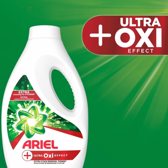 Detergent lichid +Ultra oxi effect 18 spălări 990ml