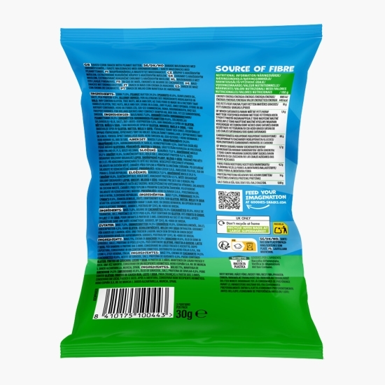 Snacks din porumb cu unt de arahide, +3 ani, 30g