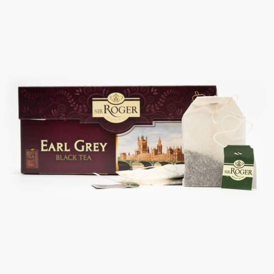 Ceai negru Earl Grey plicuri 25x2g