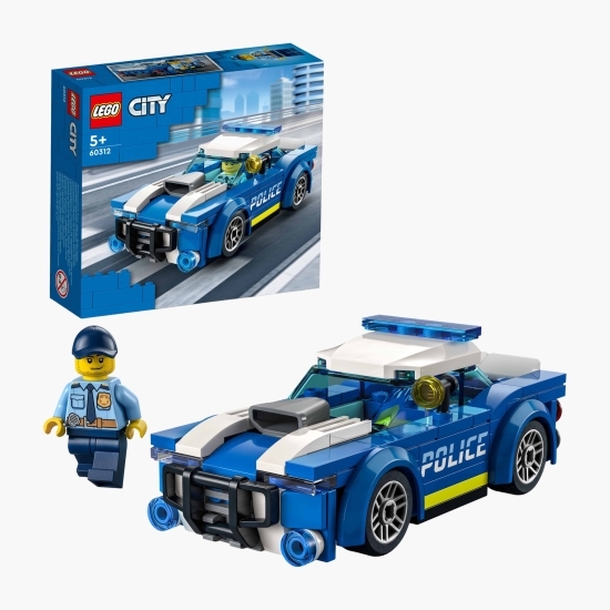 Mașină de poliție, 60312 City, 94 piese, +5 ani