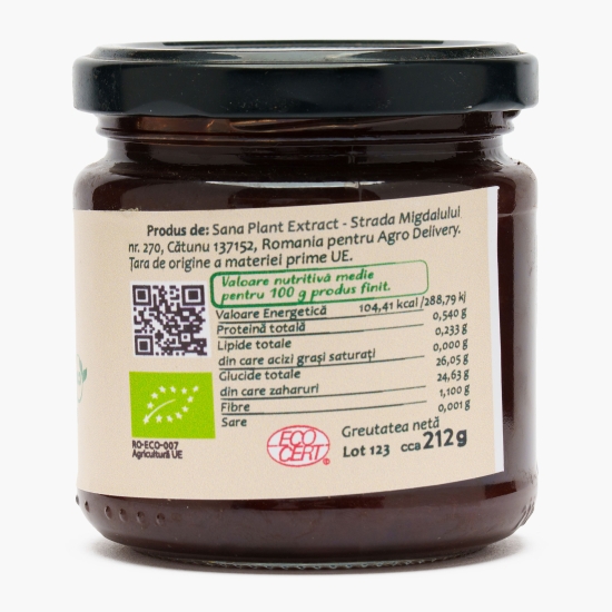 Dulceață de prune, fără zahăr adăugat, eco ~212g