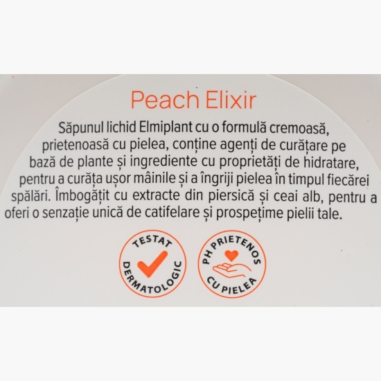 Săpun lichid cremă Piersică & Ceai alb, 0.5l