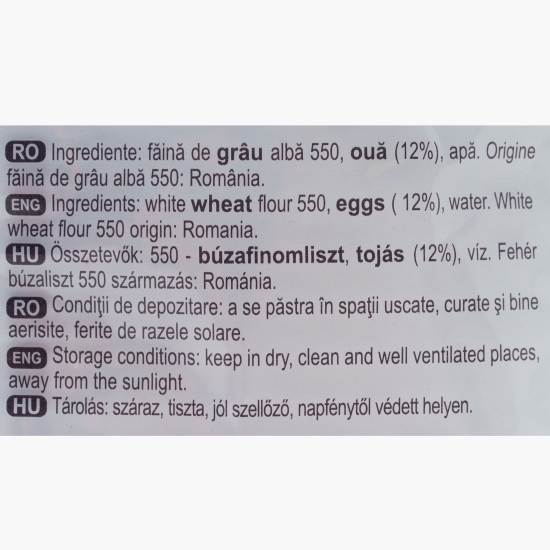Tăieței extra lați cu ouă 200g