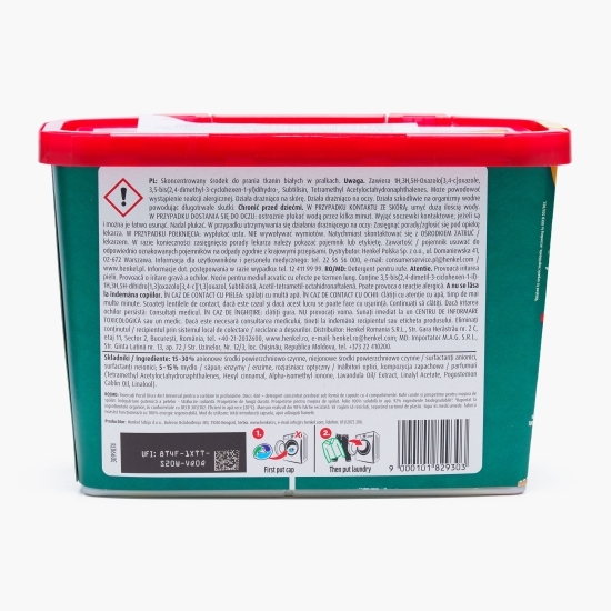 Detergent de rufe capsule 4în1 Discs Universal Deep Clean, 22 spălări