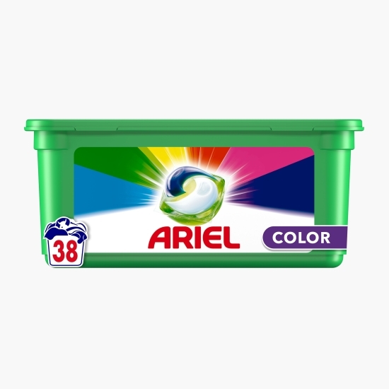 Detergent de rufe capsule All in One Pods Color, 38 spălări