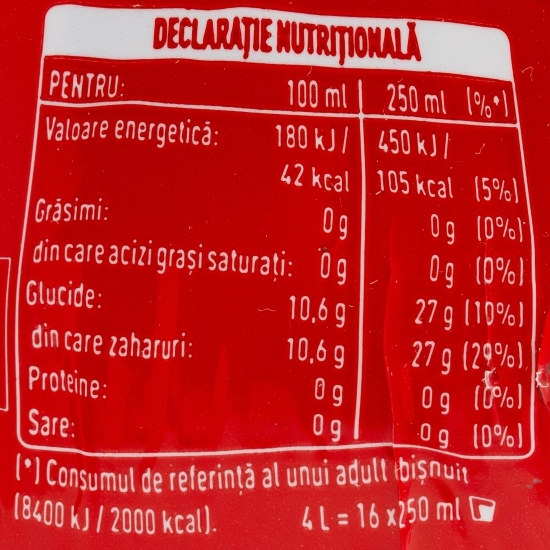 Băutură carbogazoasă cola 2x2l