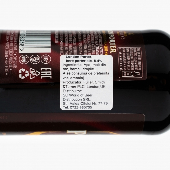 Bere brună Porter sticlă 0.5l