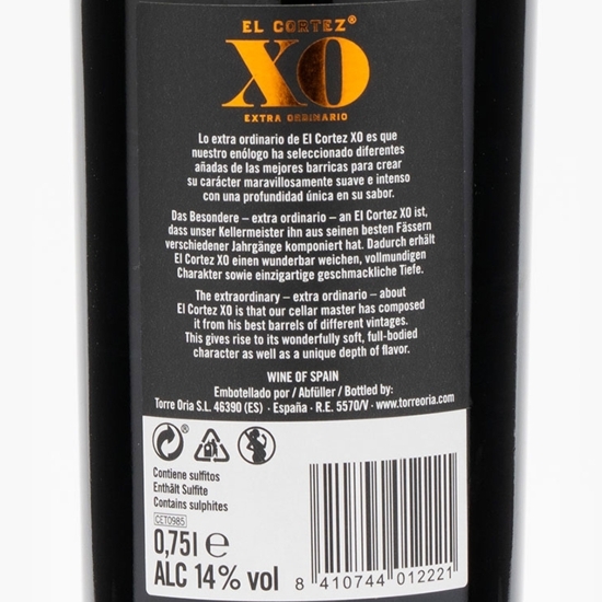 Vin roșu sec Primitivo XO, 14%, 0.75l