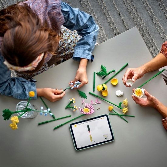 Mic buchet luminos, 10347 Botanicals, 373 piese, +9 ani