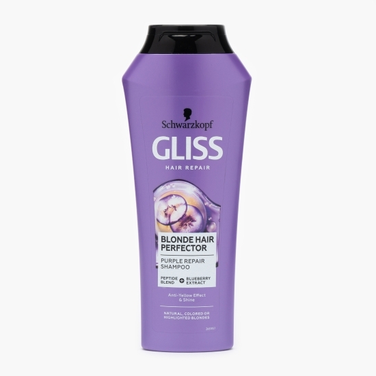 Șampon pentru păr natural, vopsit sau șuvițat blond, Blonde Hair Perfector 250ml
