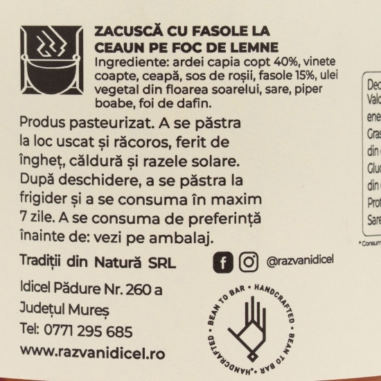 Zacuscă cu fasole 350g