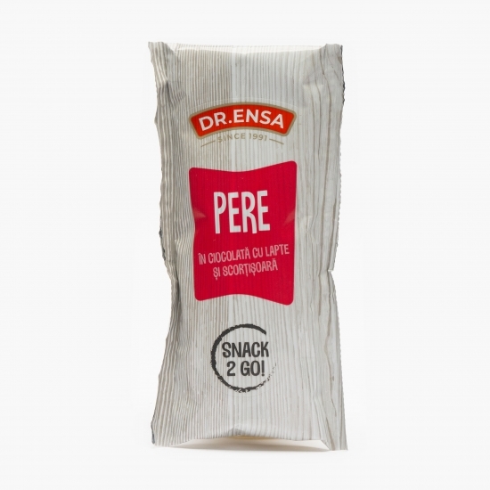 Pere în ciocolată cu lapte și scorțișoară 50g