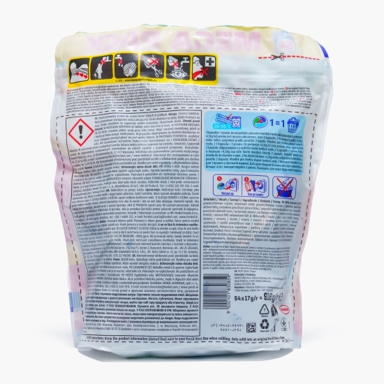 Detergent de rufe capsule 4în1 Discs Expert Stain Removal, 54 spălări