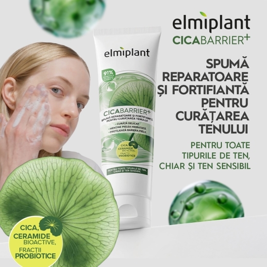 Spumă pentru curățarea tenului Cicabarrier+ 100ml