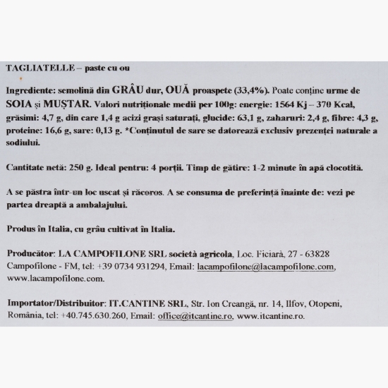 Paste Tagliatelle 250g