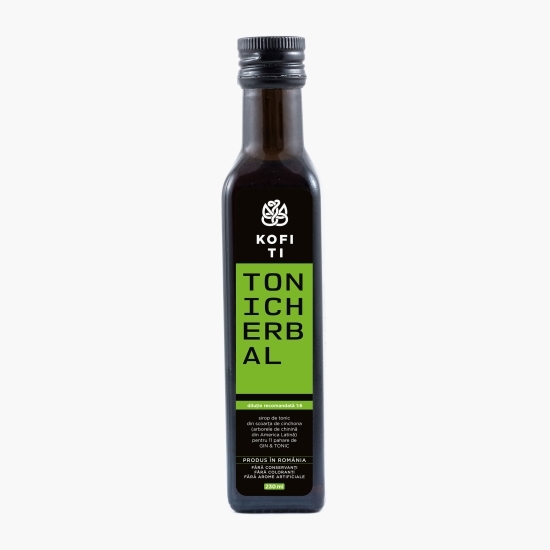 Herbal Tonic, apă tonică din chinină naturală 0.23l