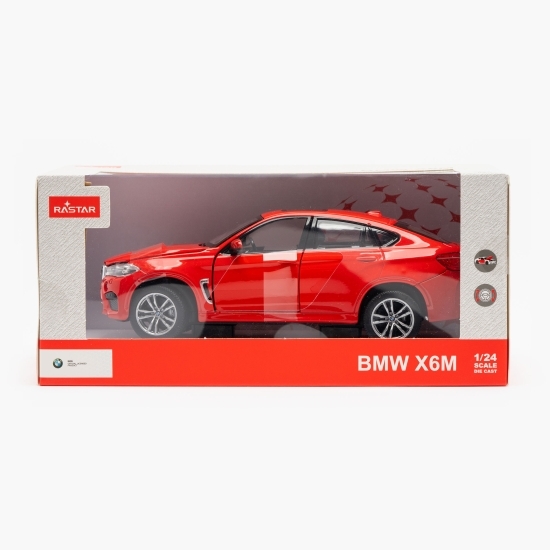 Mașinuță metalică Bmw X6M roșu 3+ ani