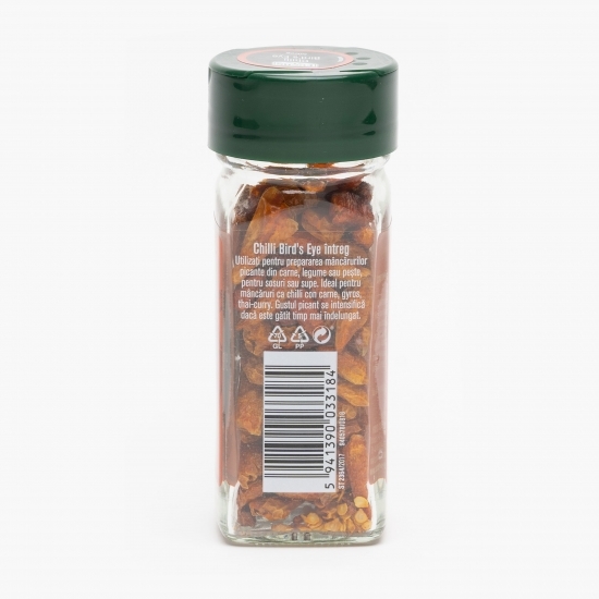 Chilli bird’s eye întreg 18g