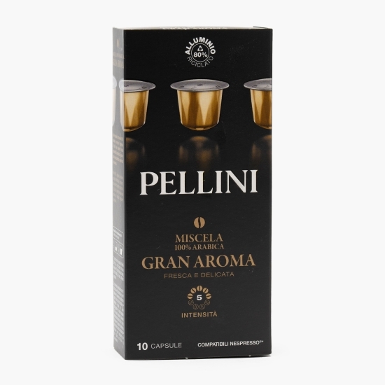 Gran Aroma, 10 băuturi, 55g, cafea capsule