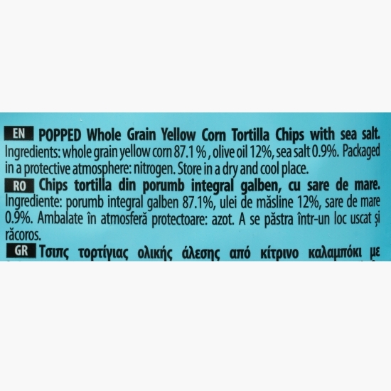 Chipsuri tortilla cu sare 60g