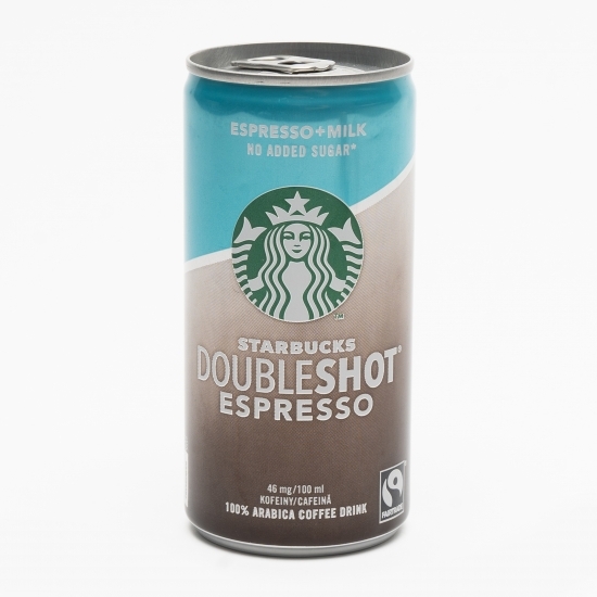 Doubleshot espresso fără zahăr adăugat 200ml
