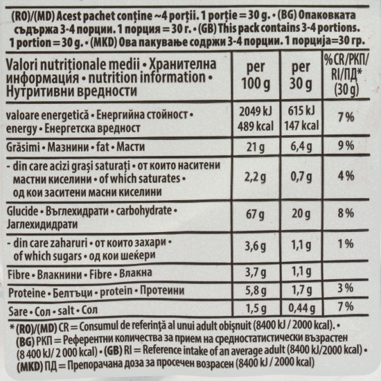 Chips Tortillas cu brânză 110g