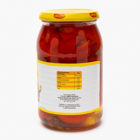 Ardei roșii în oțet 840g