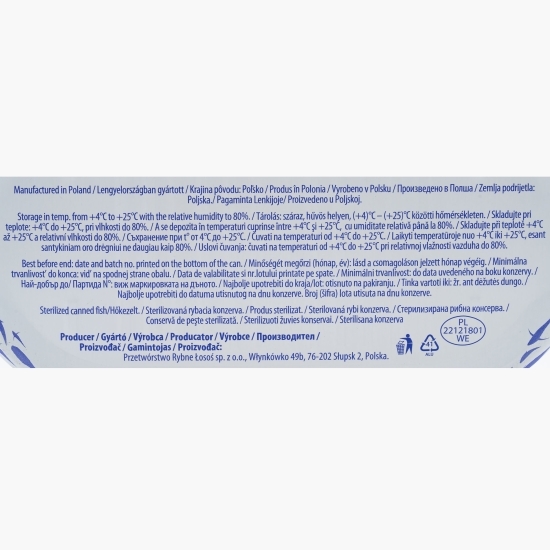 Hering file în sos de muștar 170g