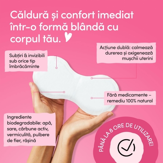 Plasturi termici menstruali 3 buc