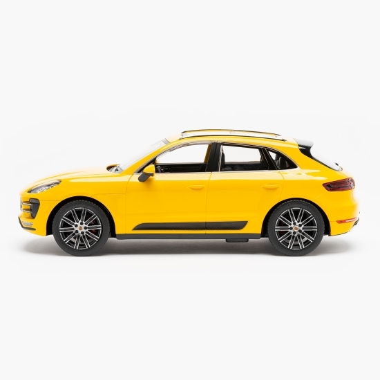 Mașină cu telecomandă Porsche Macan Turbo galbenă 3+ ani