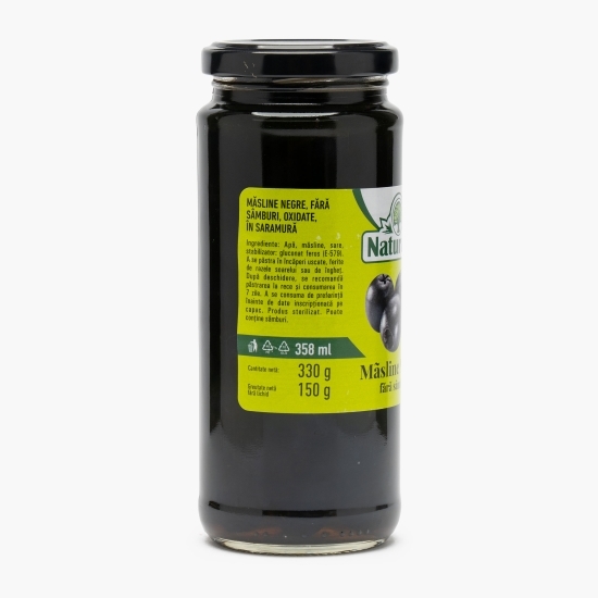 Măsline negre fără sâmburi 330g