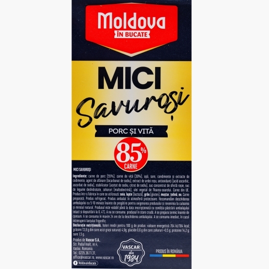 Mici savuroși porc și vită 640g