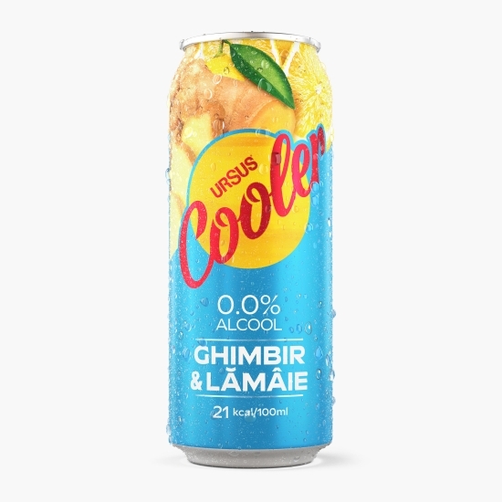 Bere fără alcool, cu aromă de ghimbir și lămâie, doză 4x500ml