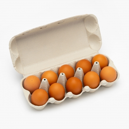 10 ouă proaspete de la țară mărimea M cod 1