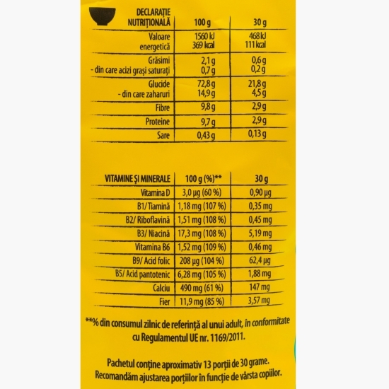 Cereale Alfabet pentru mic dejun 400g
