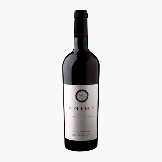 Vin roșu sec Syrah, 14%, 0.75l