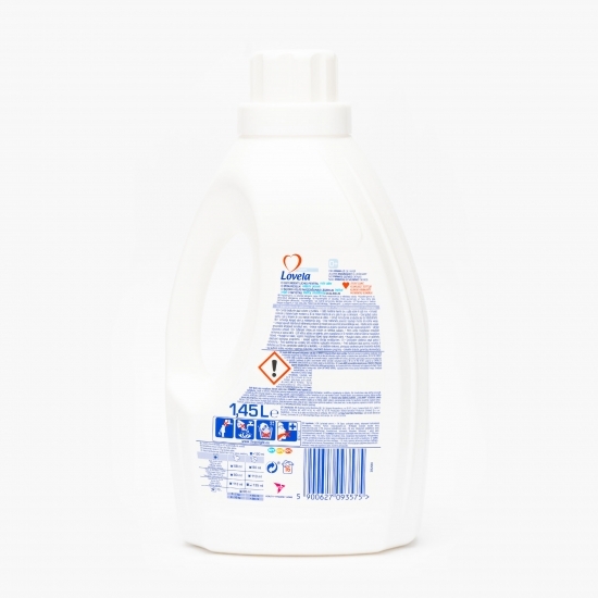 Detergent de rufe lichid pentru haine albe, Baby 0+ luni, 16 spălări 1.45l