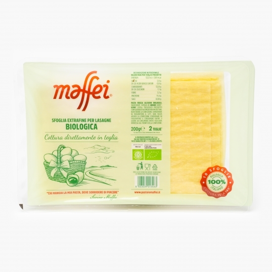 Paste proaspete foi de Lasagna extrafine eco 200g