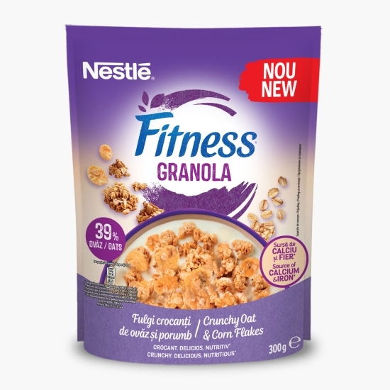 Cereale granola Crunchy Oat & Corn Flakes 300g