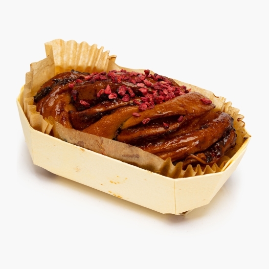 Cozonac Baby Babka cu zmeură, 140g