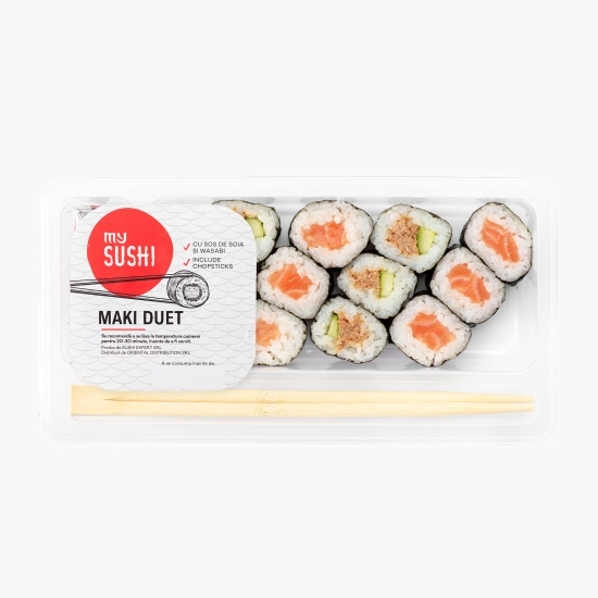 Platou sushi Maki Duet 12 buc, 203g