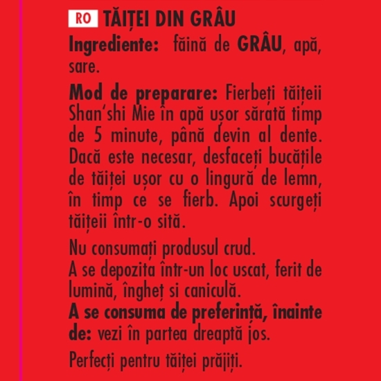 Tăieței Mie 250g