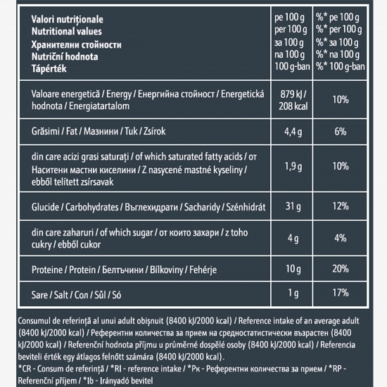 Pizza cu șuncă 410g