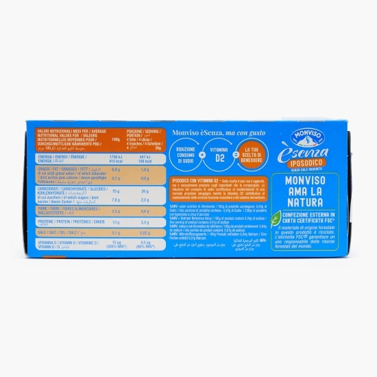 Pâine prăjită fără sare adăugată, cu vitamina D2, 230g