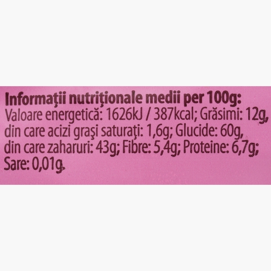 Baton de fructe și nuci cu vișine, fără zahăr adăugat 30g