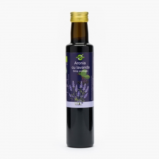 Sirop ecologic de aronia și lavandă 0.25l