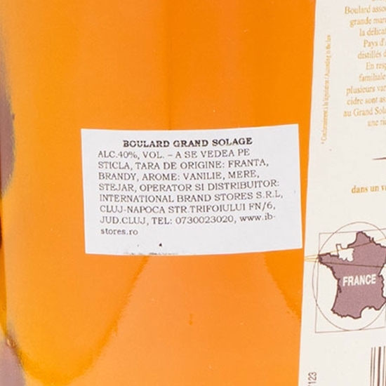 Brandy Grand Solage 40% alc. 0.7l