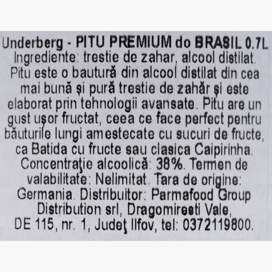 Pitu Original do Brasil 38% alc. 0.7l