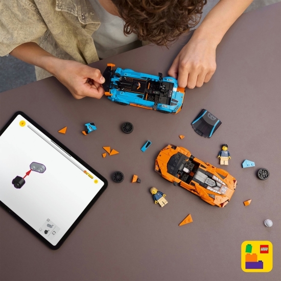 Lamborghini Revuelto și Huracán STO, 77238 Speed Champions, 607 piese, +10 ani